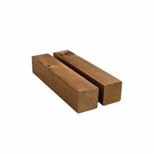 Obliuotas termo medienos tašas (kvadratas)