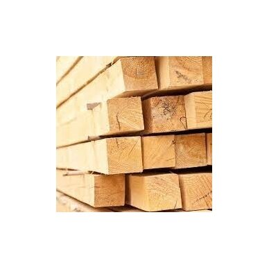 Pjautinė mediena 100x100mm